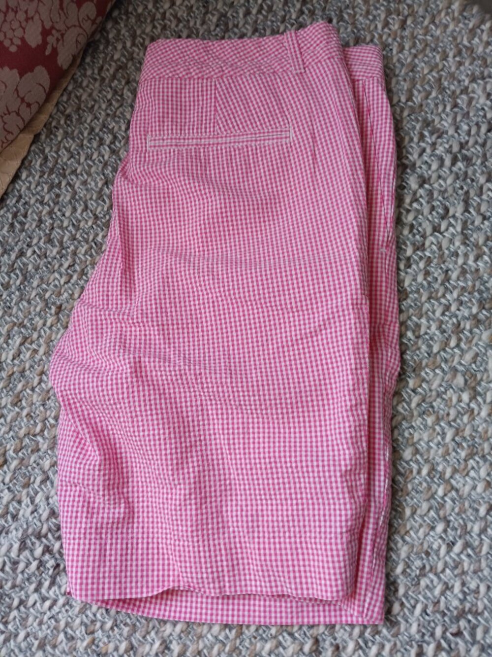 Ralph Lauren Gingham Checked Golf Shorts Size 6 (2 Pair)
